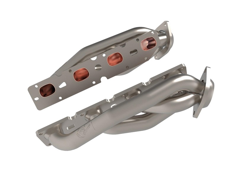 aFe Power Titanium TwistedSteel Headers 11-23 Grand Cherokee 5.7 - Click Image to Close